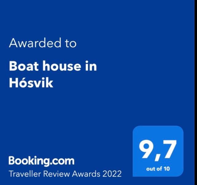 Апартаменты Boat House In Hosvik Экстерьер фото